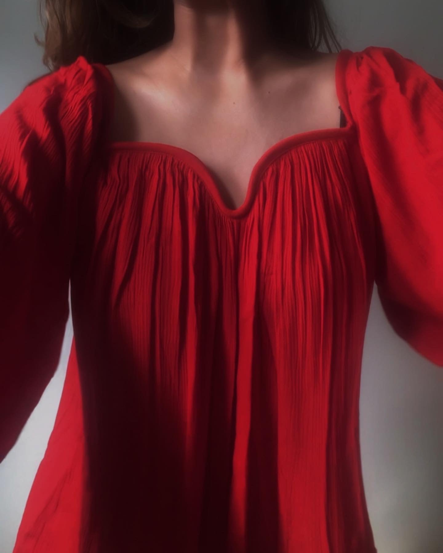 The Valentina Top : Red