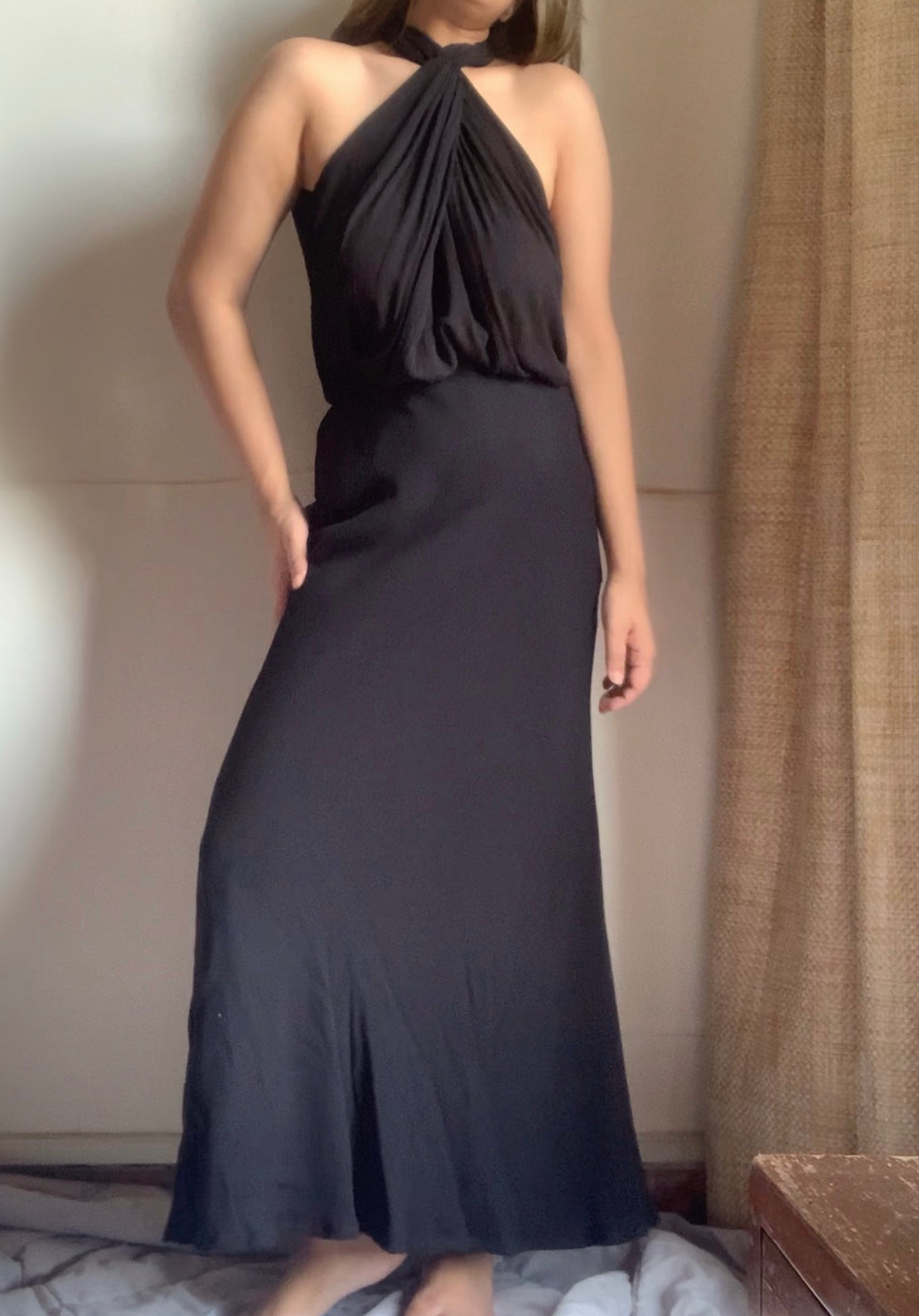 The Gloria Skirt Set : Black