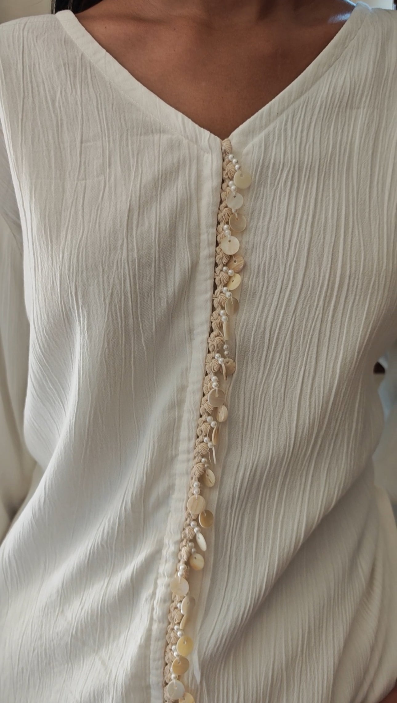 The Moon Shell Set : White