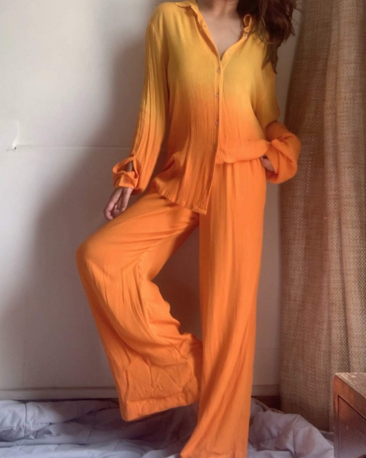 The Sand Set : Yellow And Orange Ombré