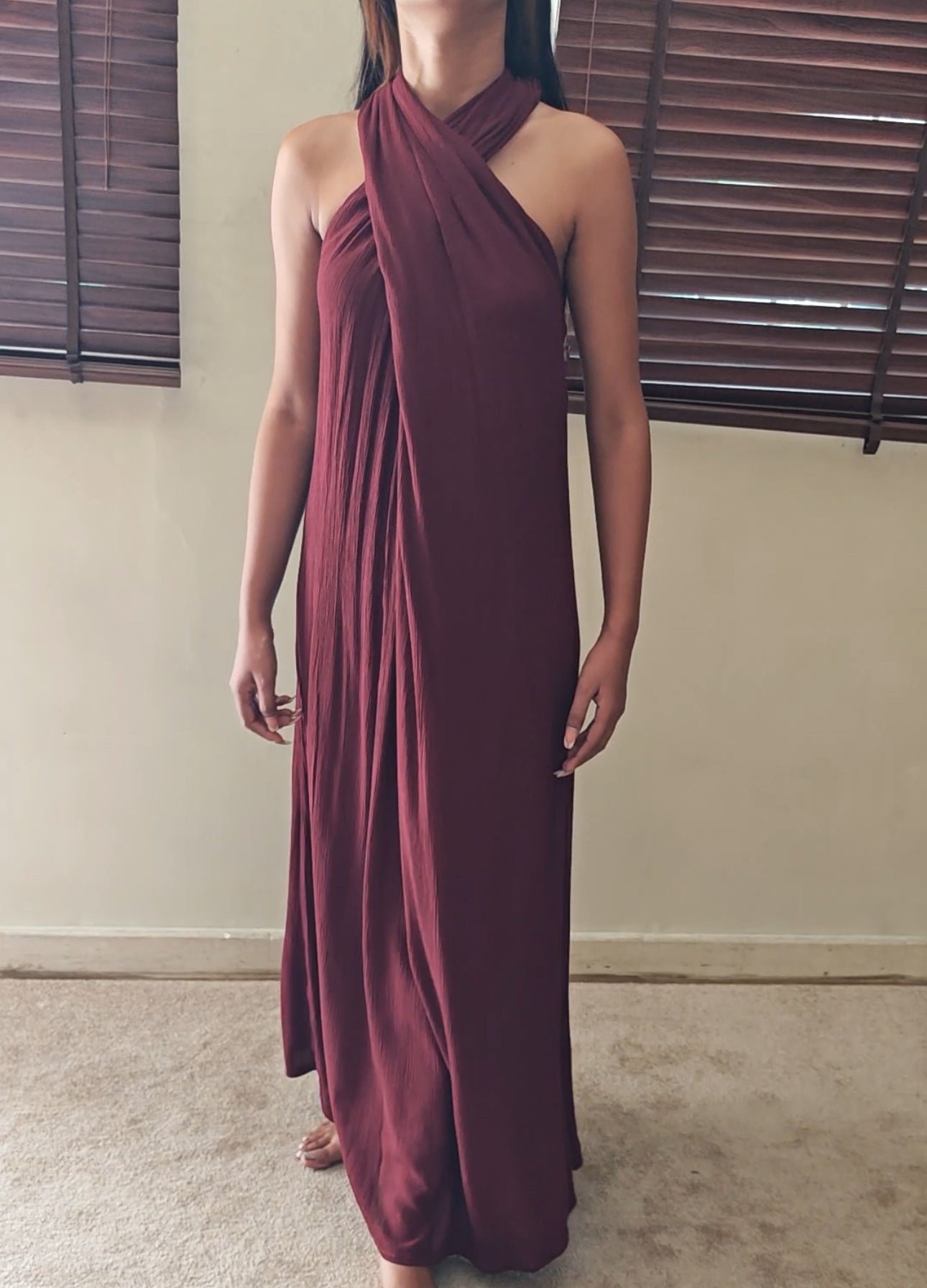 The Poseidon Maxi : Hickory Brown