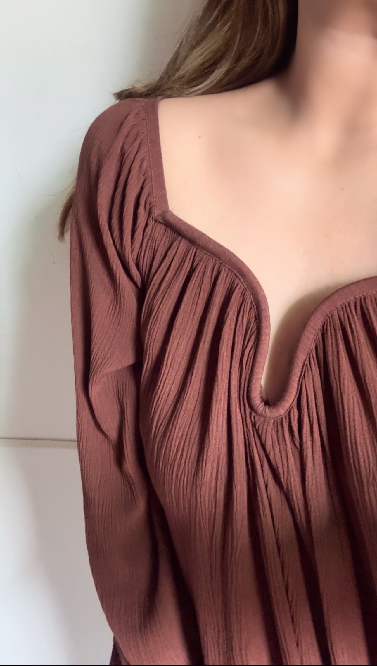 The Valentina Kurta Set : Coffee Brown
