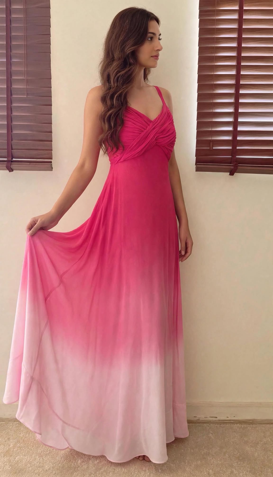 The Azura : Fuchsia Pink Ombré