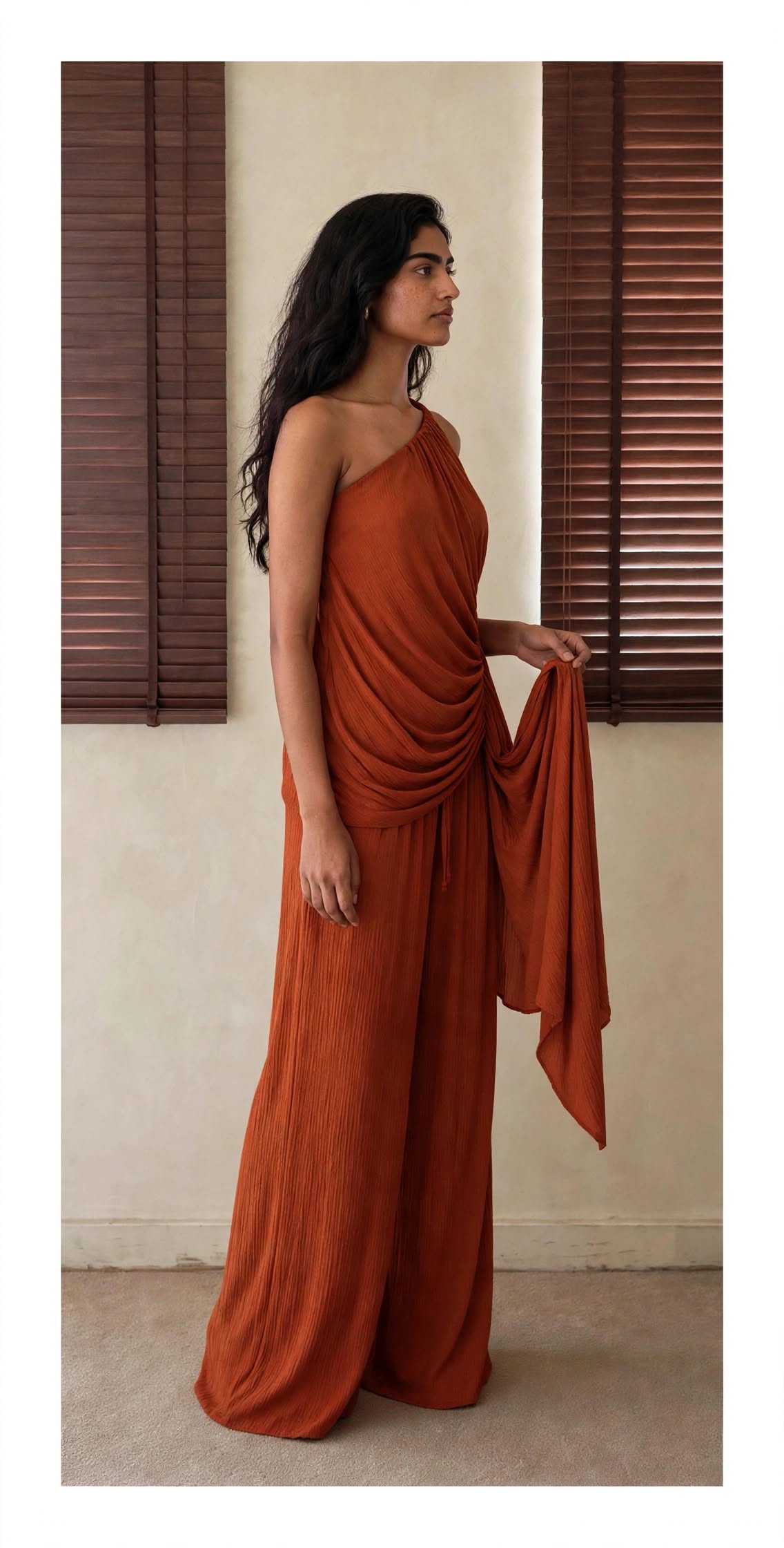 The Sea Pearl Set : Burnt Orange