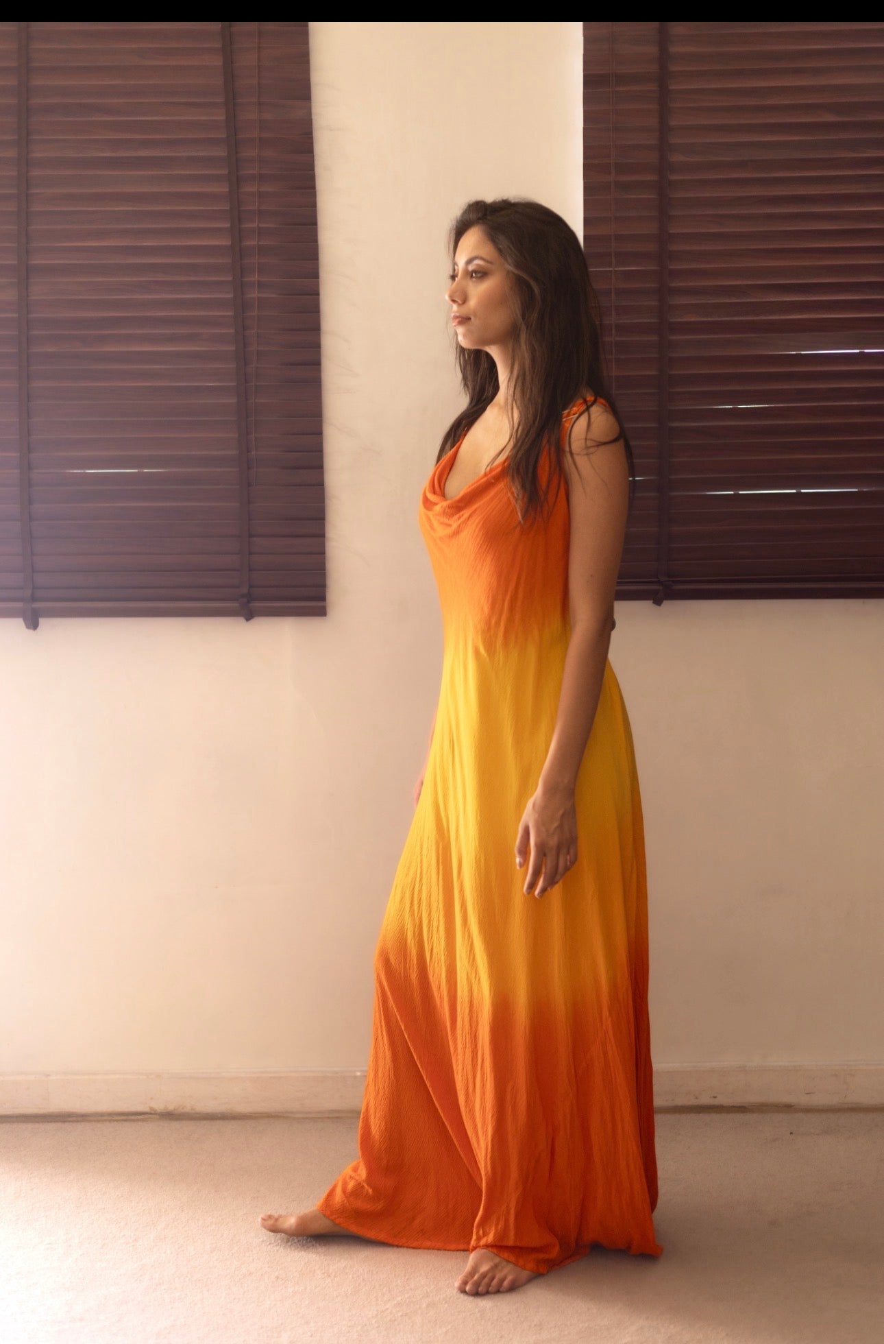 The Sienna : Yellow And Orange Ombré