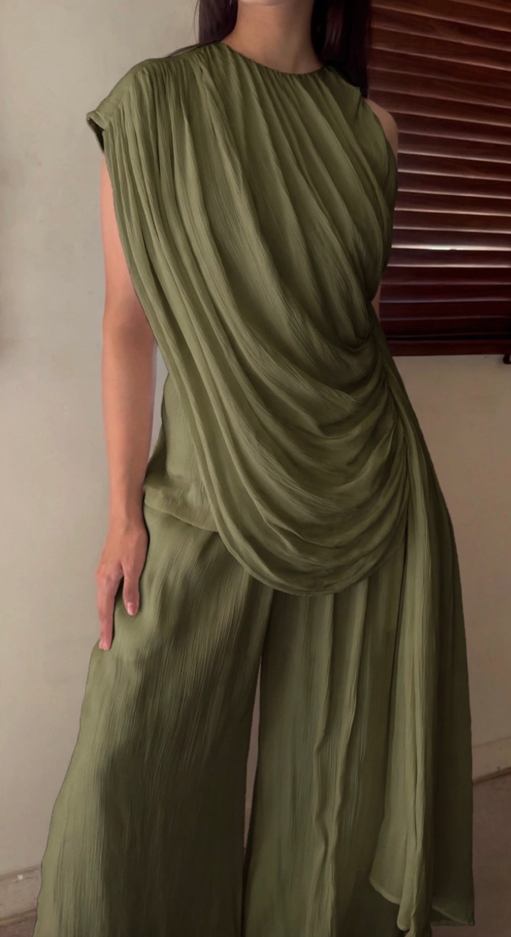 The Ocean Pearl Set : Soft Olive