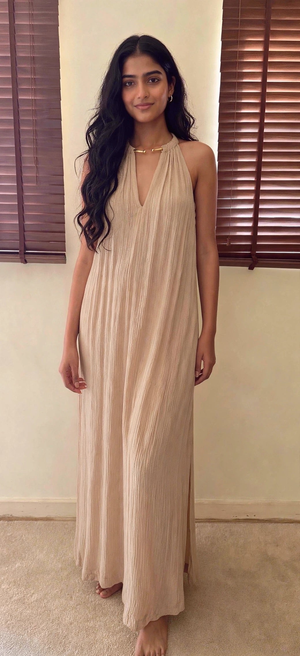 Firefly Glow Maxi : Light Beige