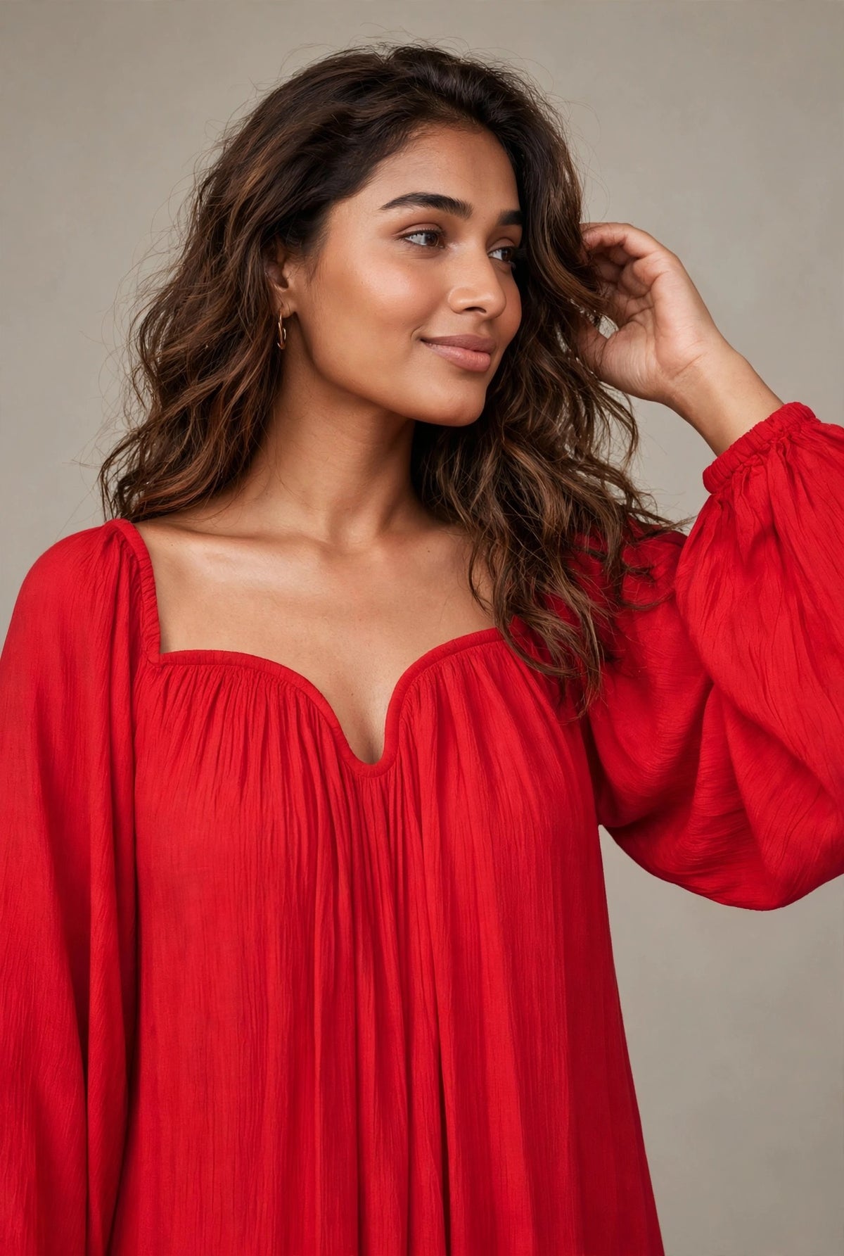 The Valentina Festive : Red Kurta Set