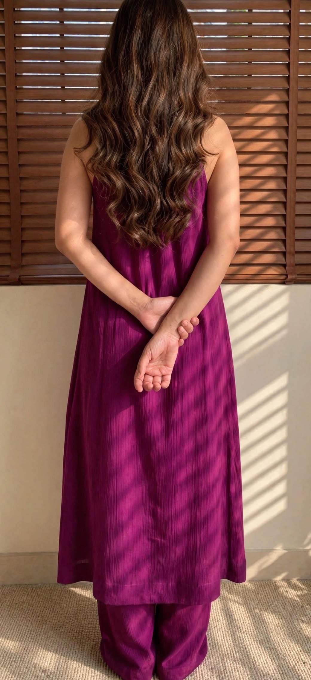 The Mira Set : Burgundy Purple