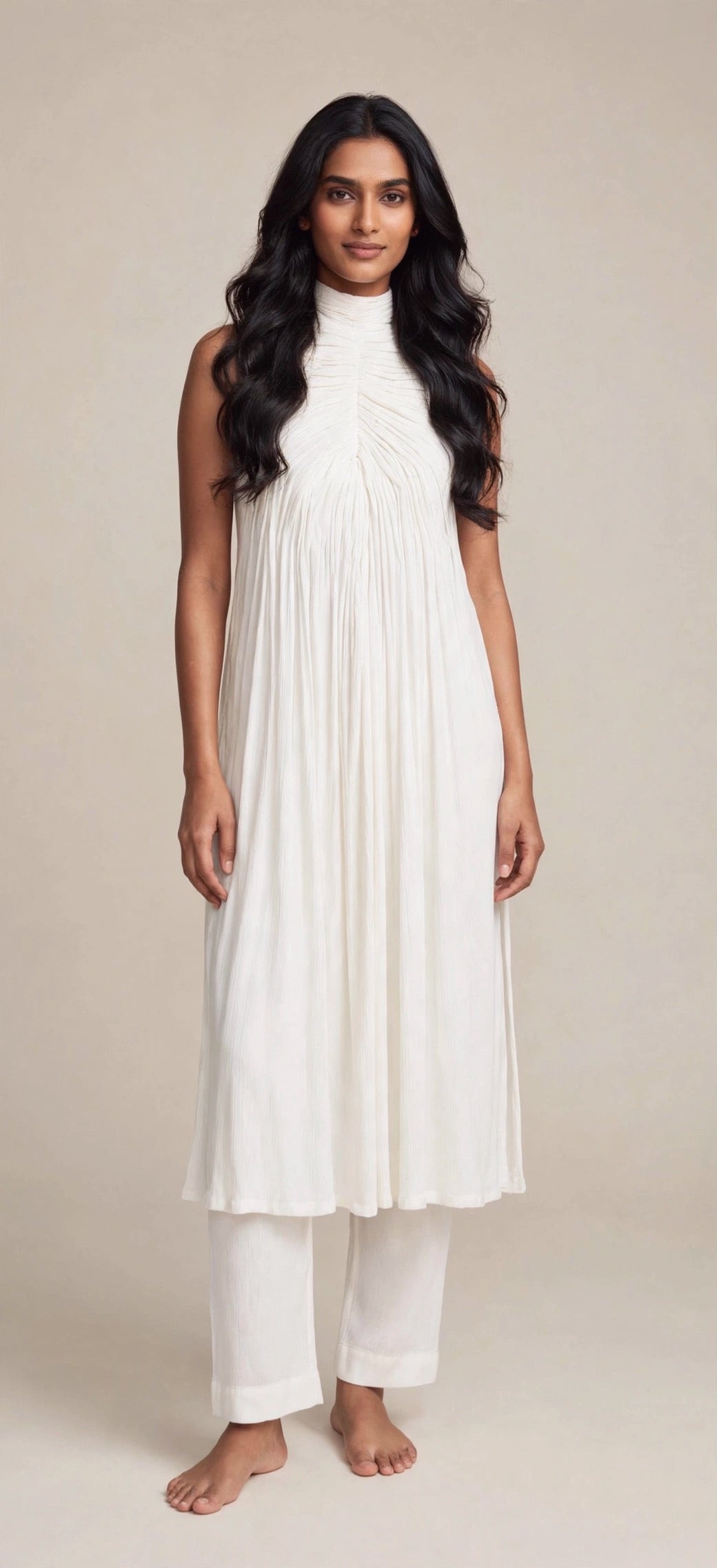 The Horizon Blush Set : White