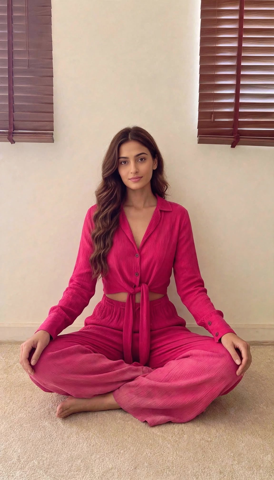 The Palms Eve  Set : Fuchsia Ombré