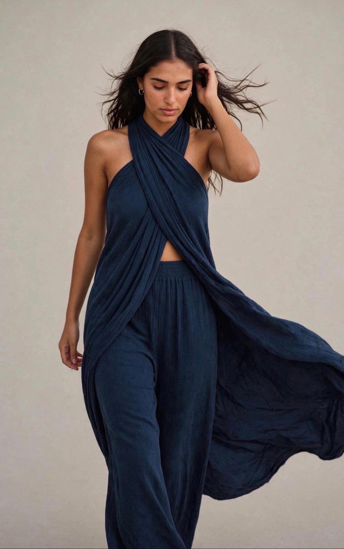 The Daughter Of Poseidon ( Back Covered )  :  Dark Blue