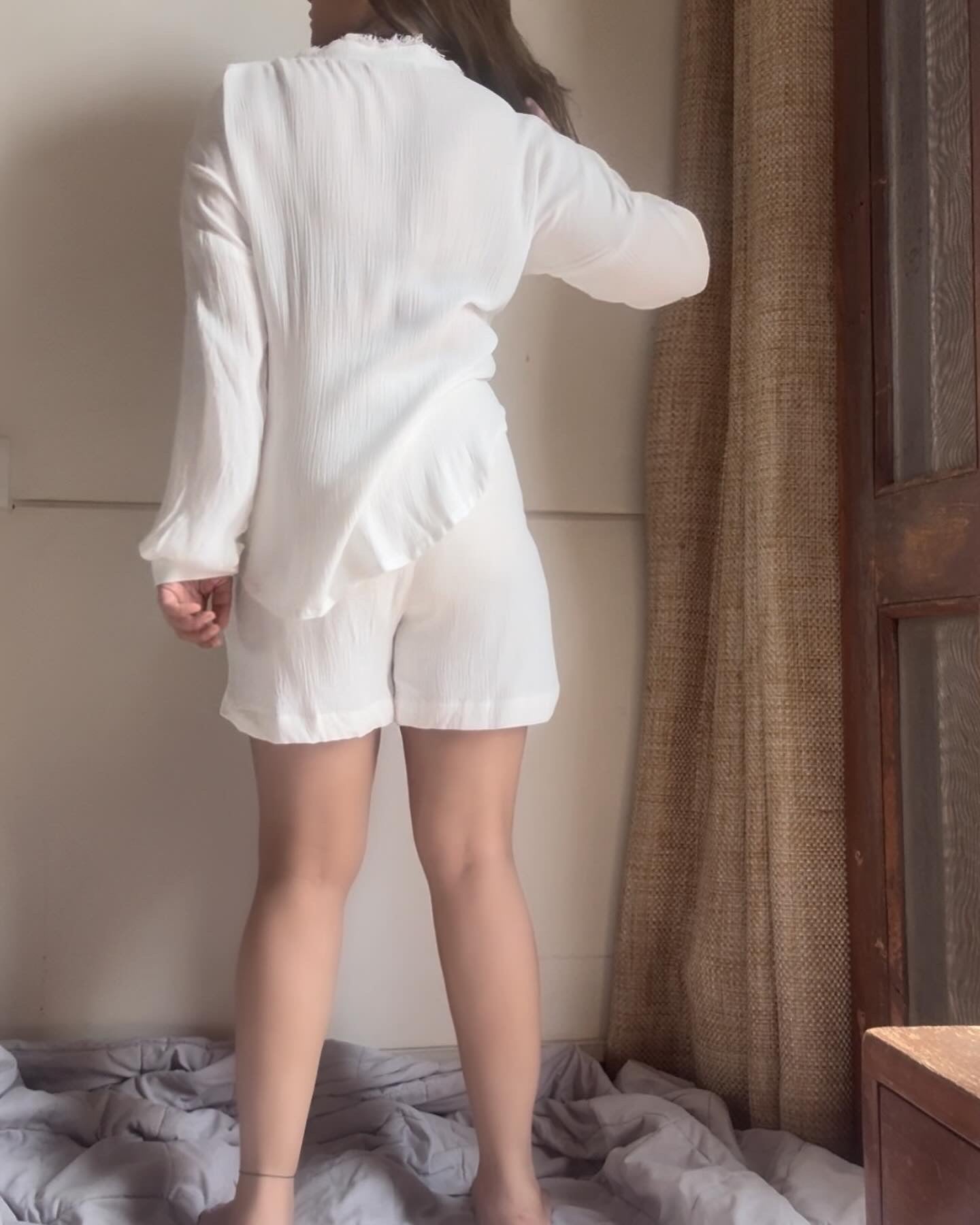The Wavelet Shorts Set : White