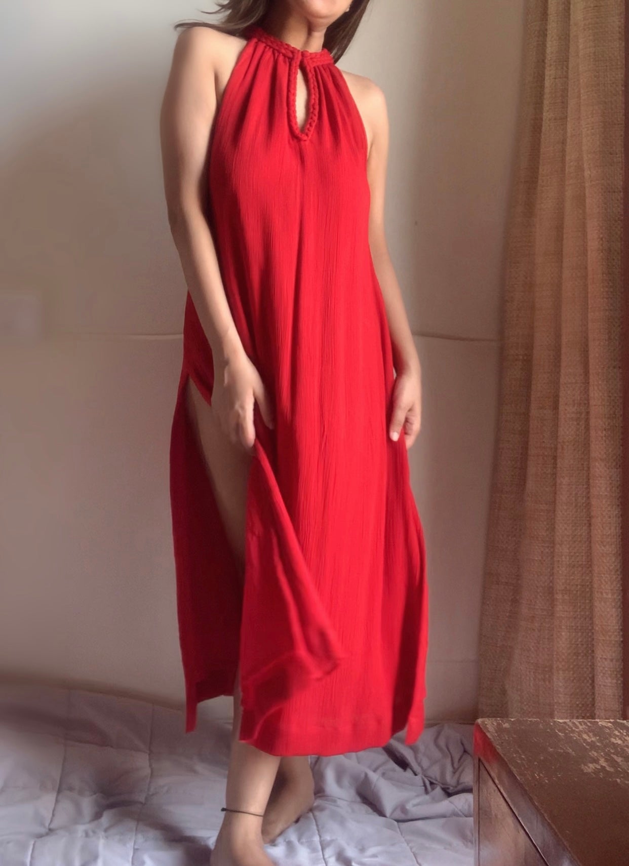 The Mira Kurta : Red