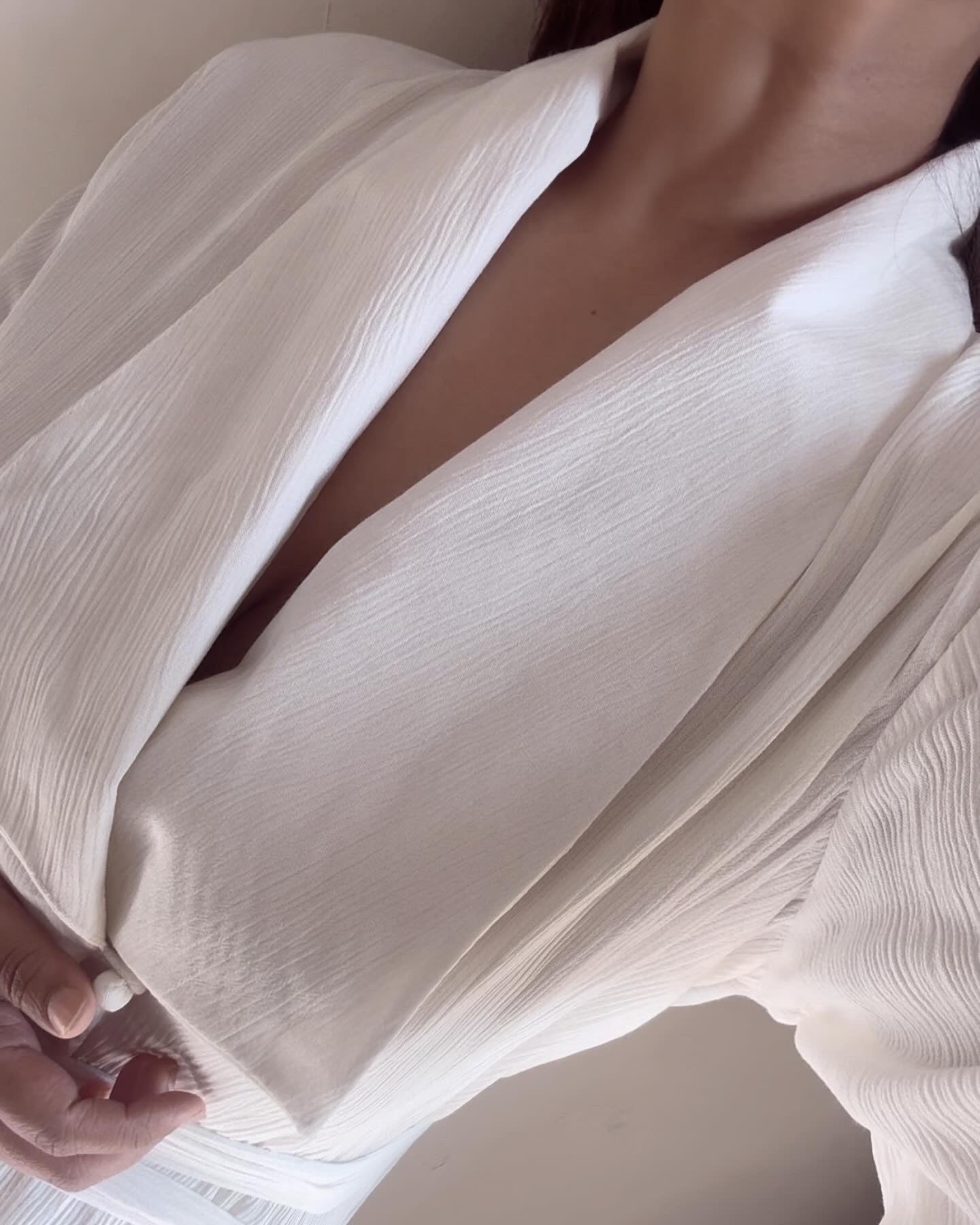 The Breezy Dusk Set : White