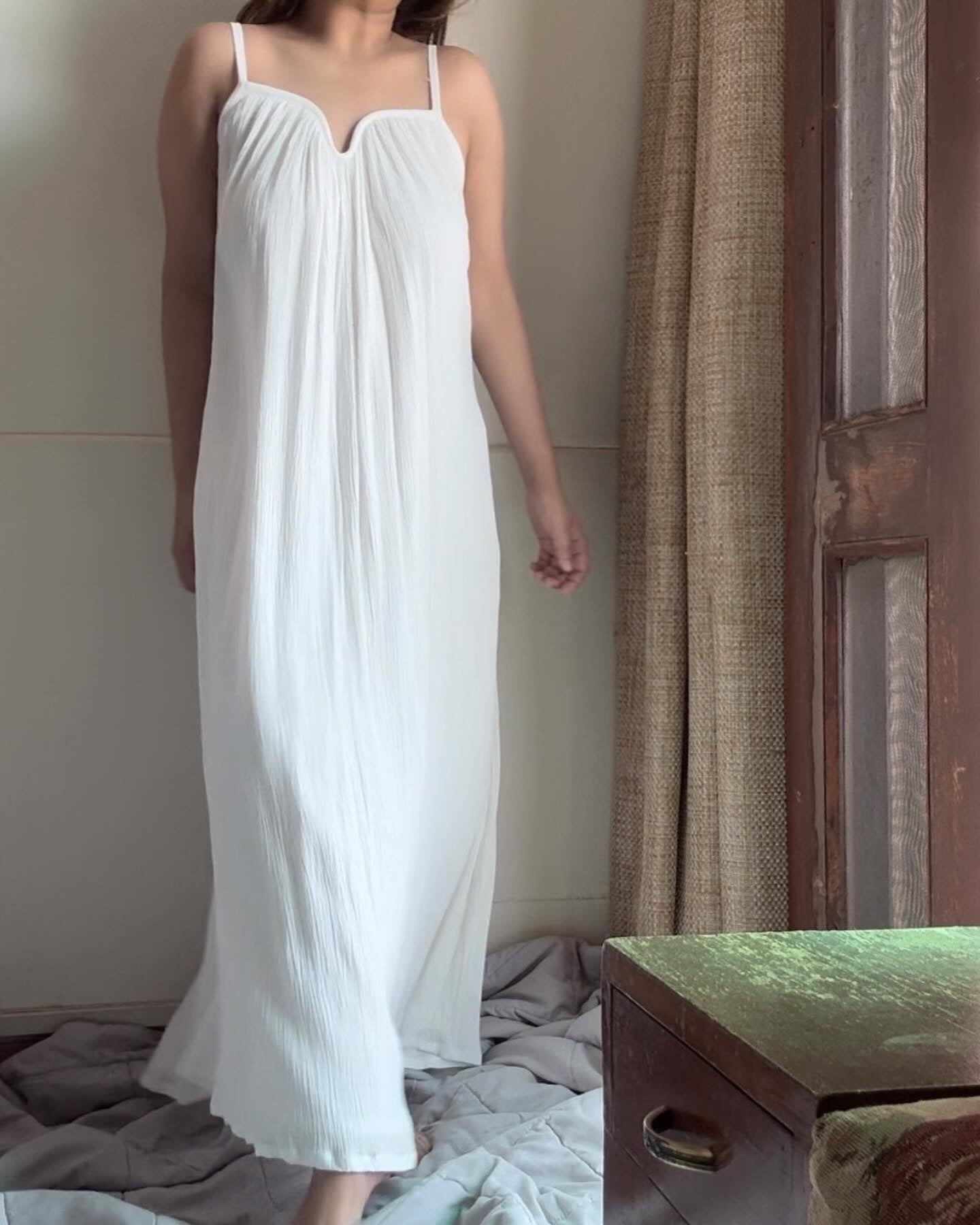 The Scallop Maxi : White