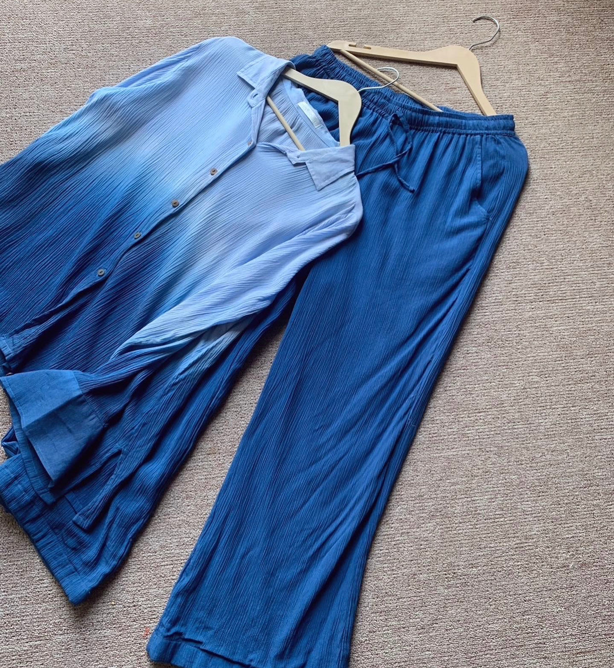 The Sand Set : Blue Ombré ( Dark )