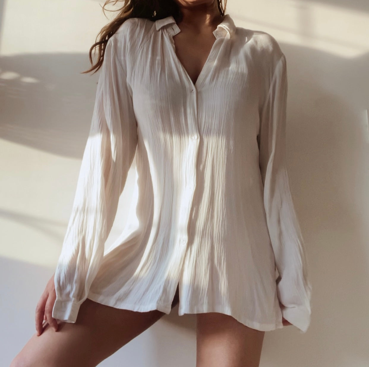 WHITE SAND SHIRT