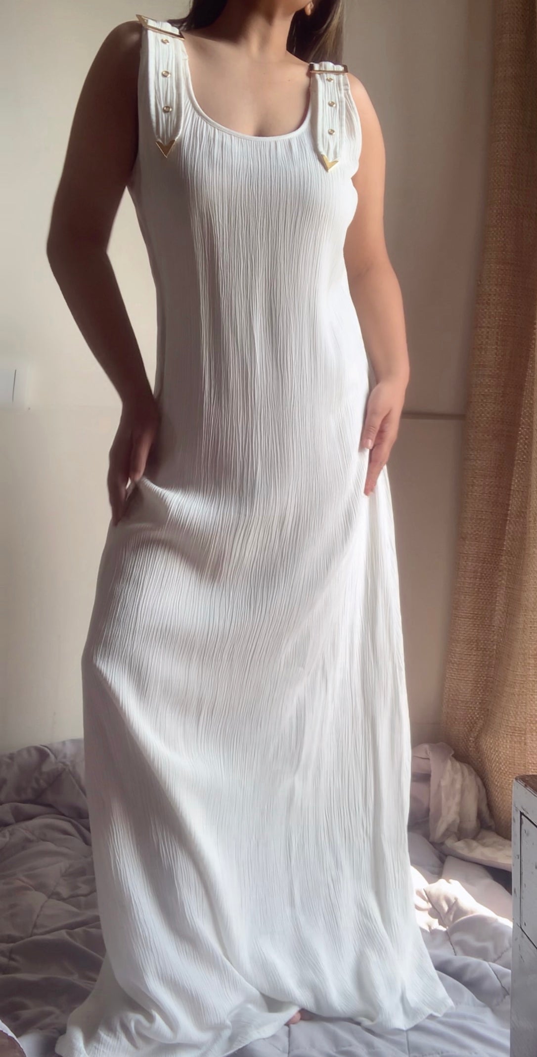 The Harlow Maxi : White