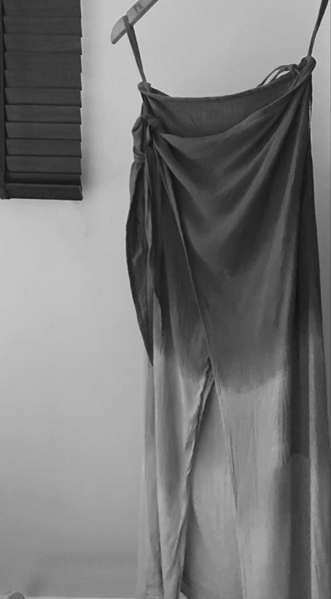 CUSTOM WRAP SKIRT : Ombré