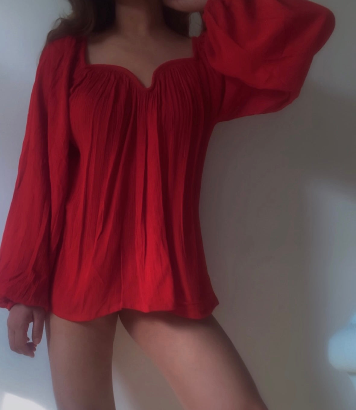 The Valentina Top : Red