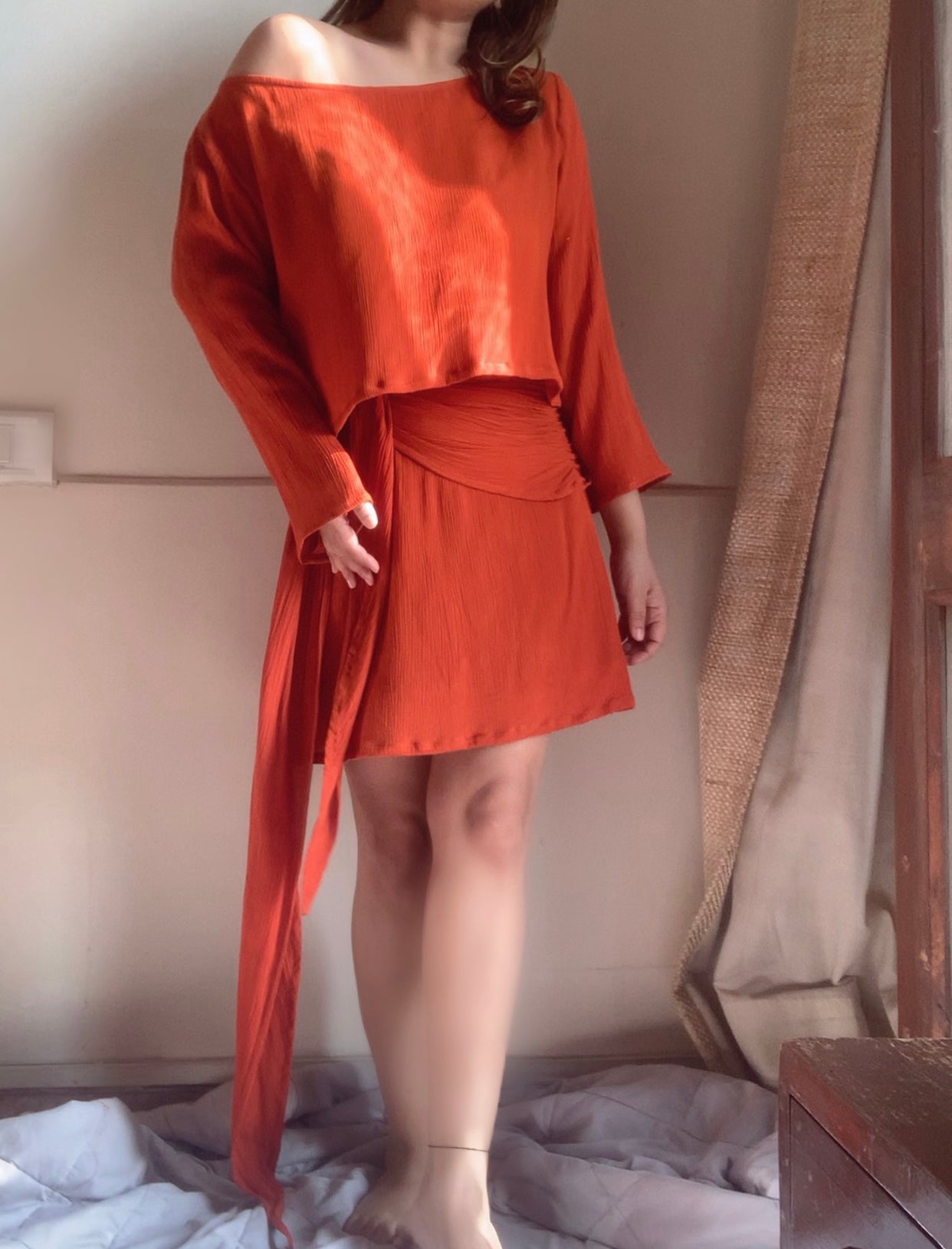 The Fading Sunset Set : Burnt Orange
