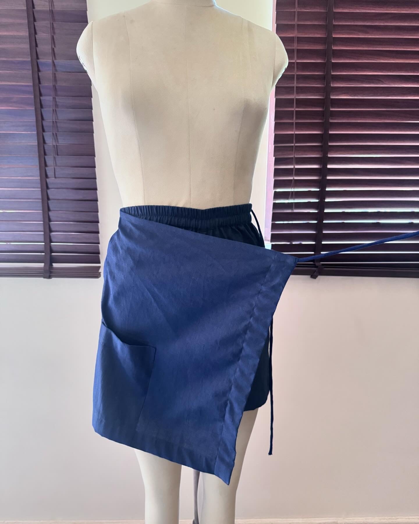 The Lunar Skorts  Set : Dark Blue
