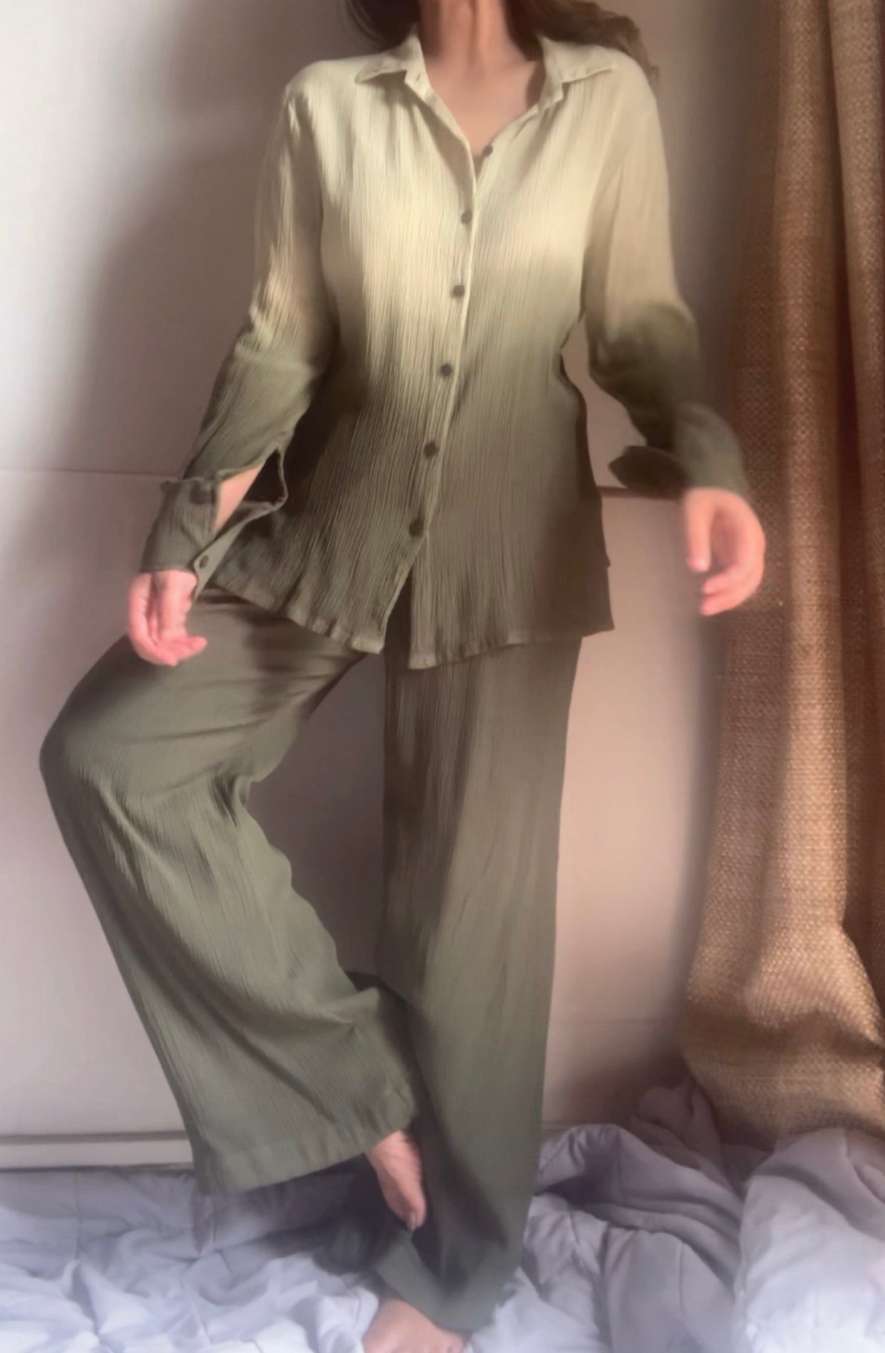 The Sand Set :  Olive Green Ombré