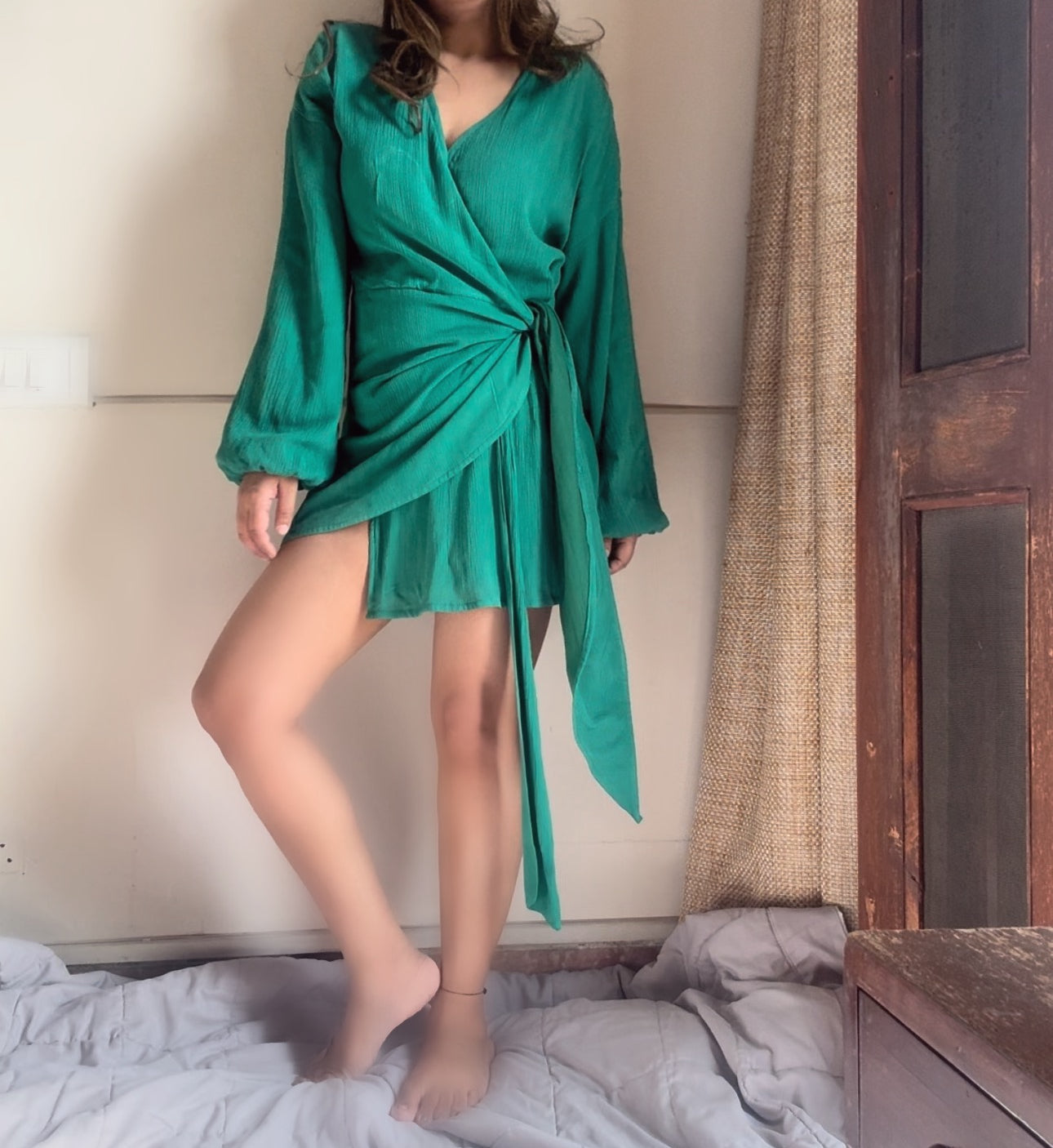 The Meadow Dress : Jade Green
