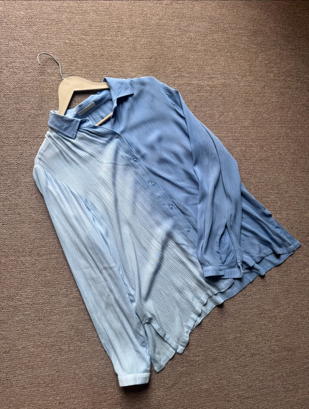 The Aura Shirt : Light Blue Ombré