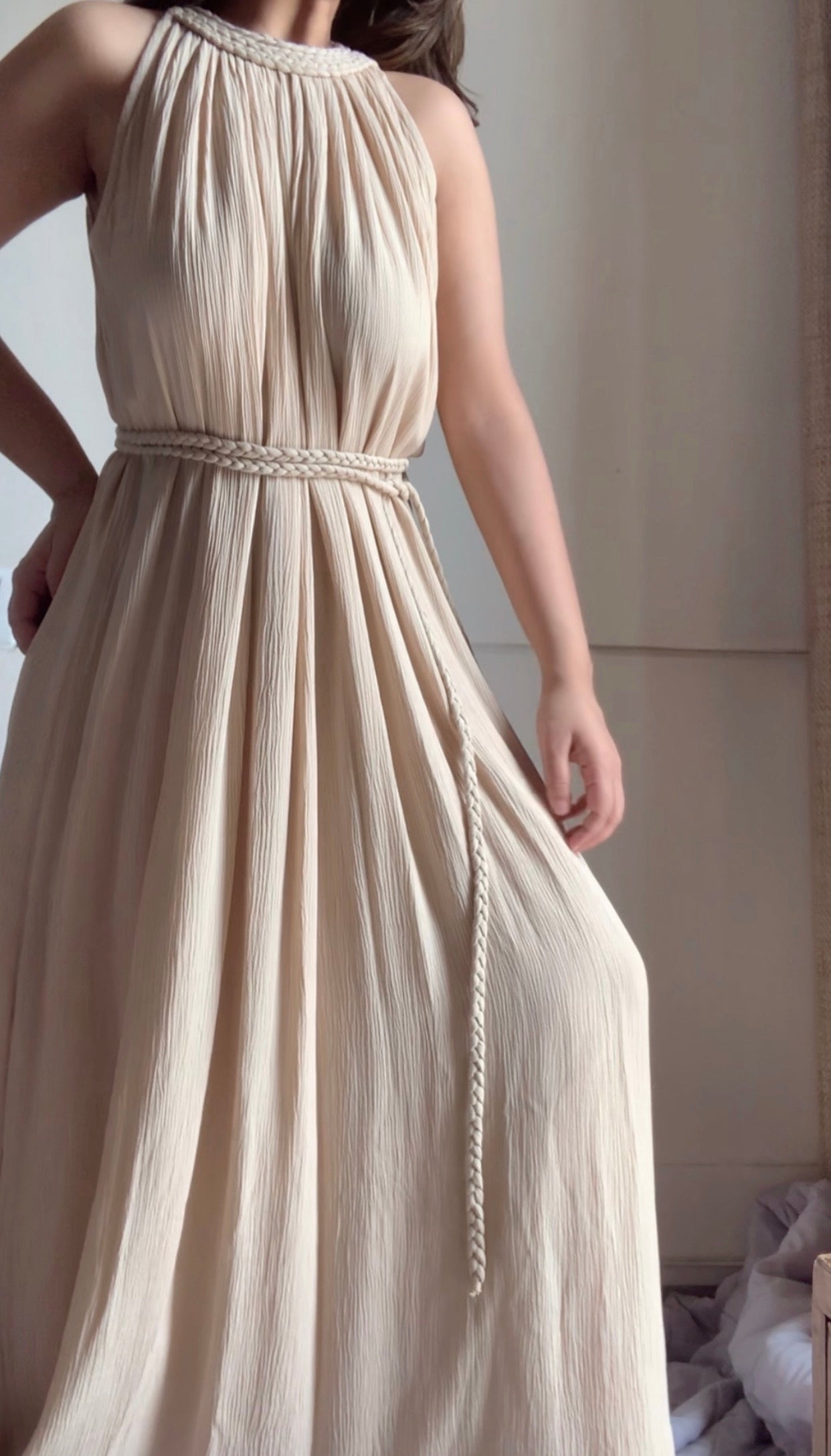 The Astrid Maxi : Beige