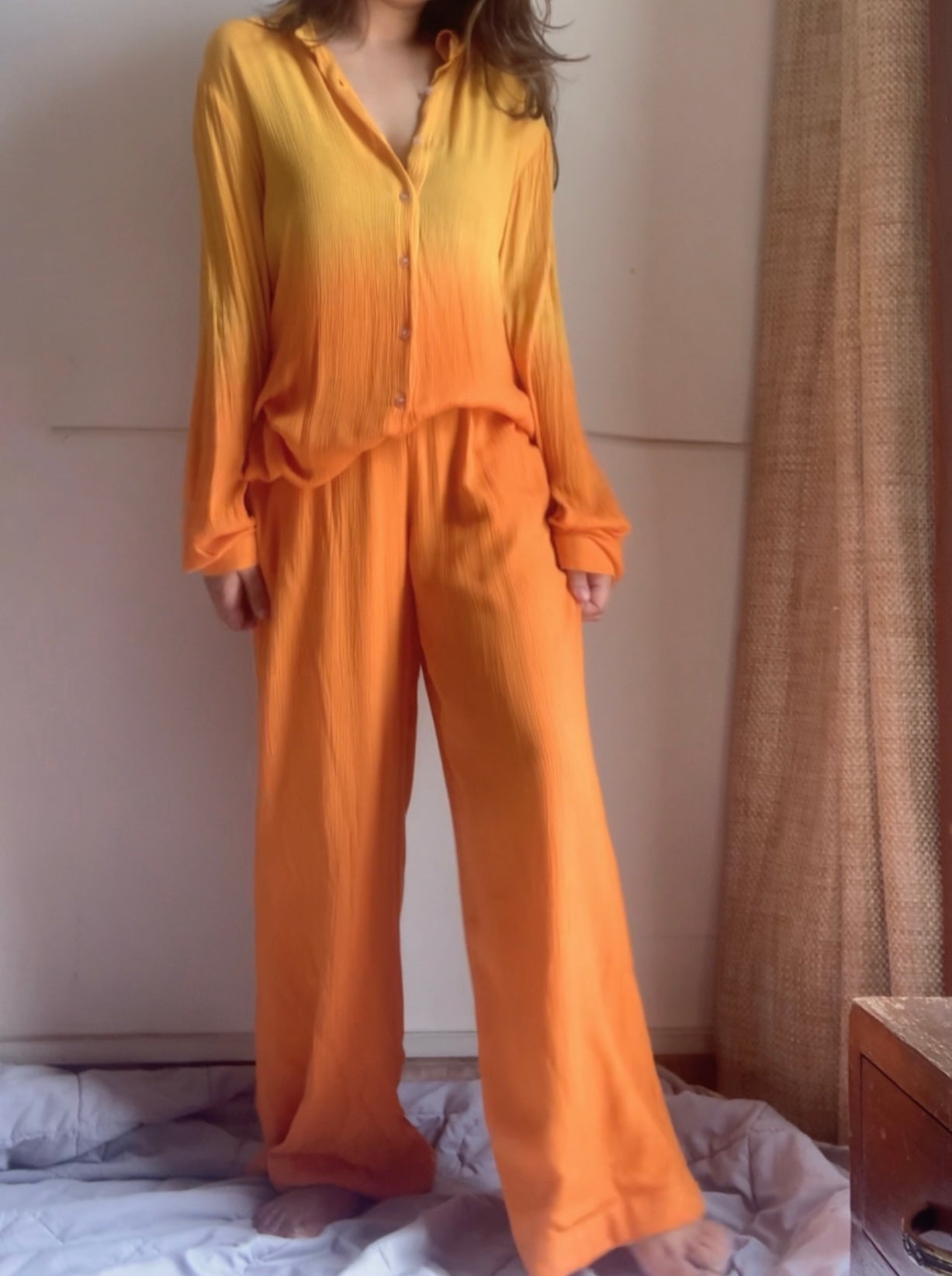 The Sand Set : Yellow And Orange Ombré