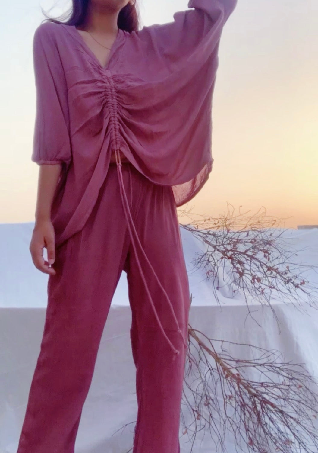 THE  GYPSY SET IN DUSTY MAUVE