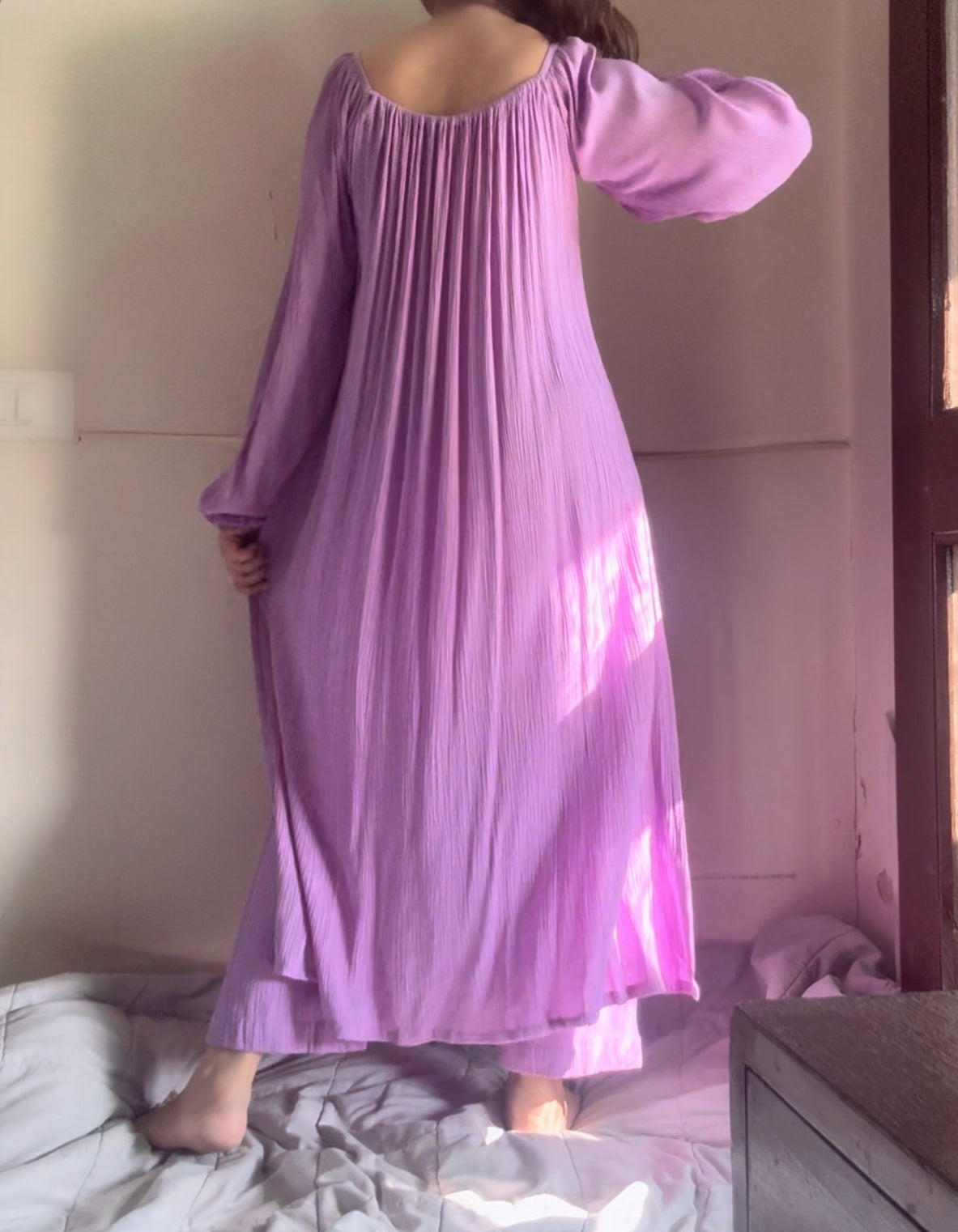 The Valentina Kurta Set : Lavender