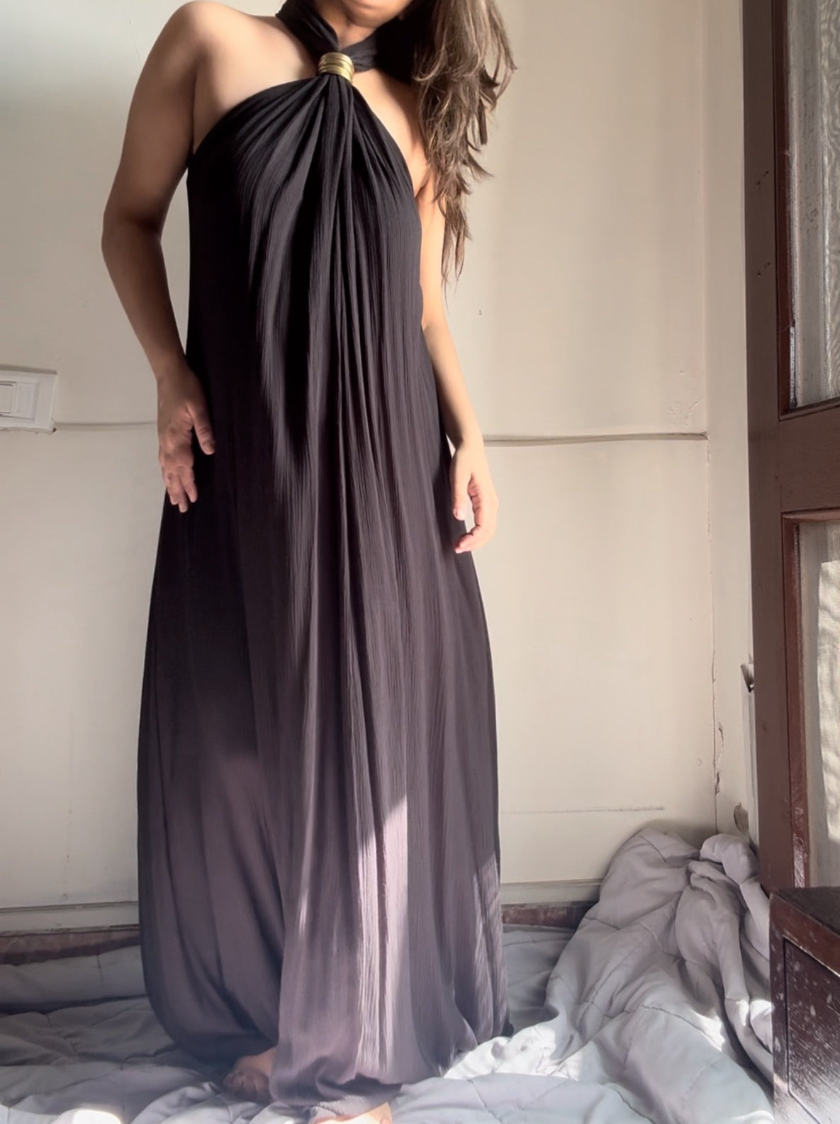 The Gloria Aurum Maxi : Black
