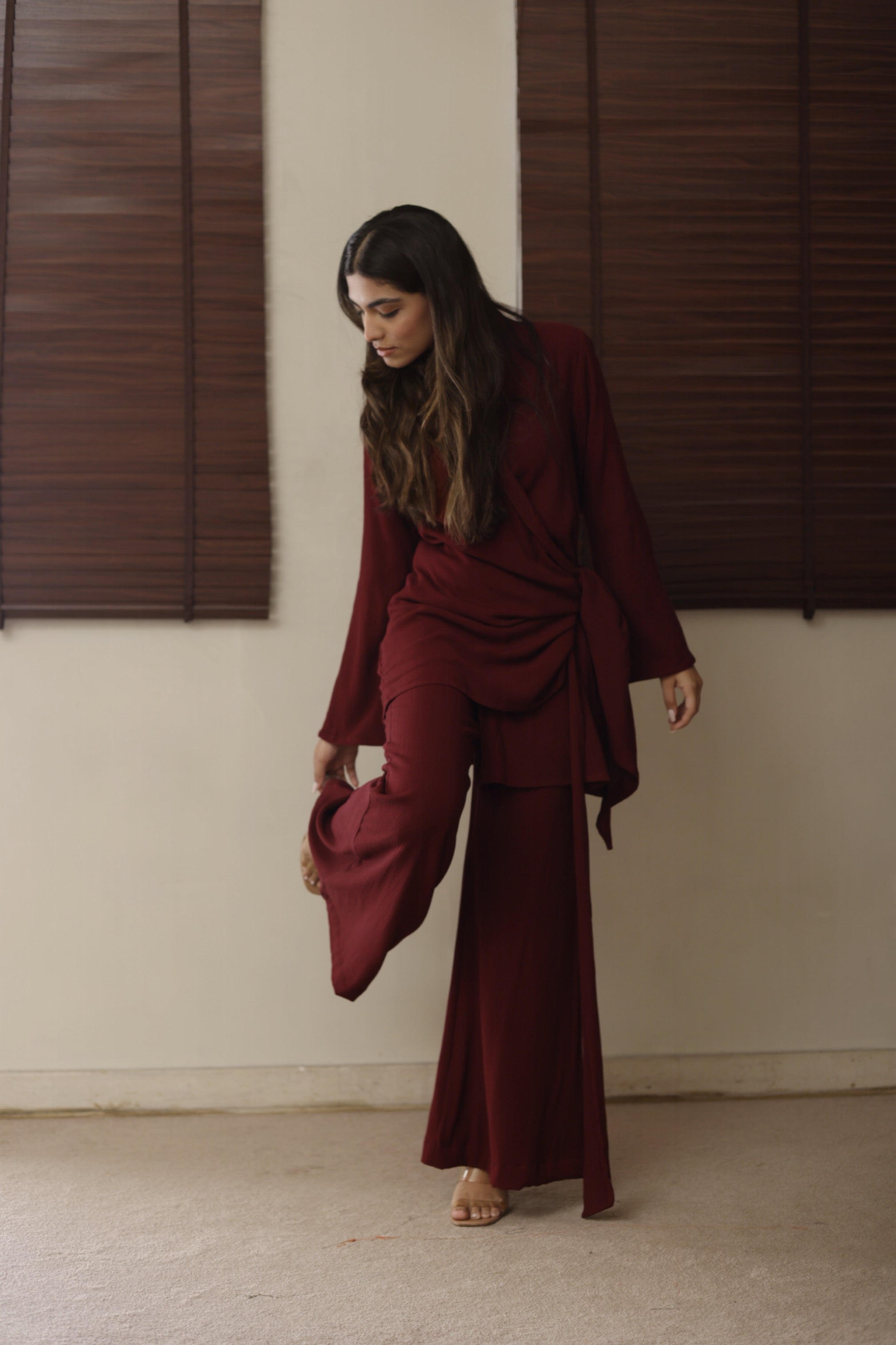 The Wild Berry Set : Oxblood Red