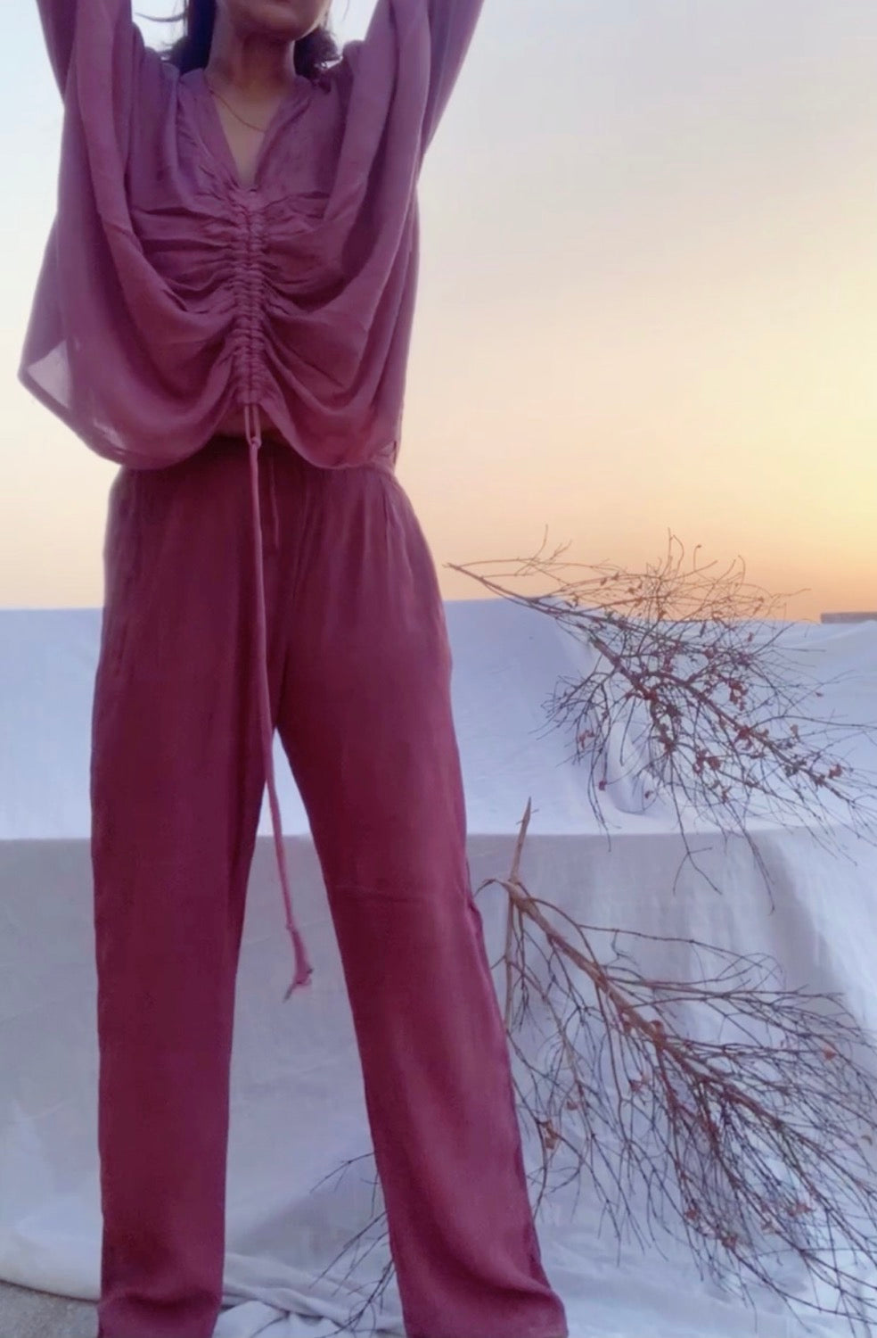THE  GYPSY SET IN DUSTY MAUVE