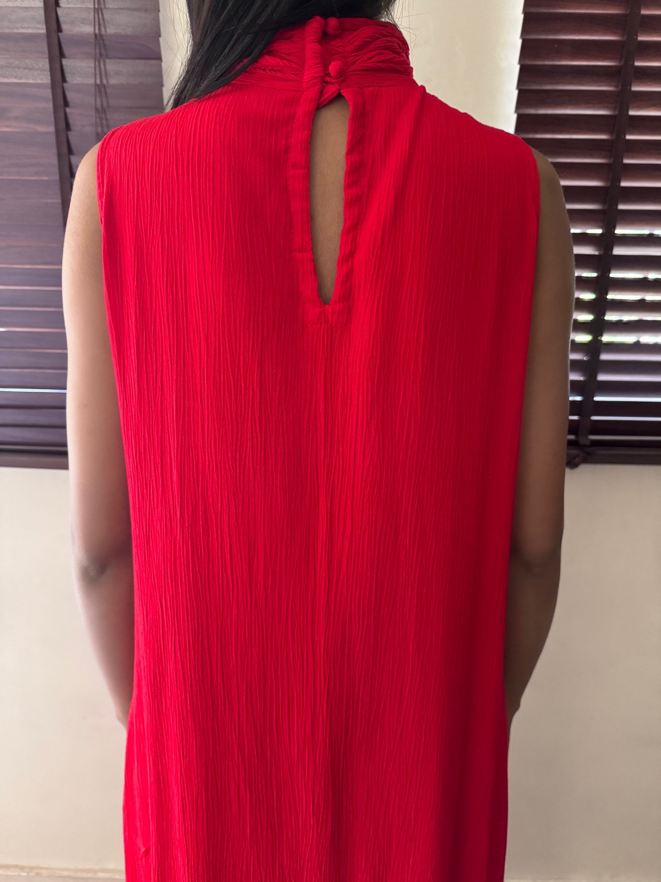 The Horizon Blush Maxi : Red