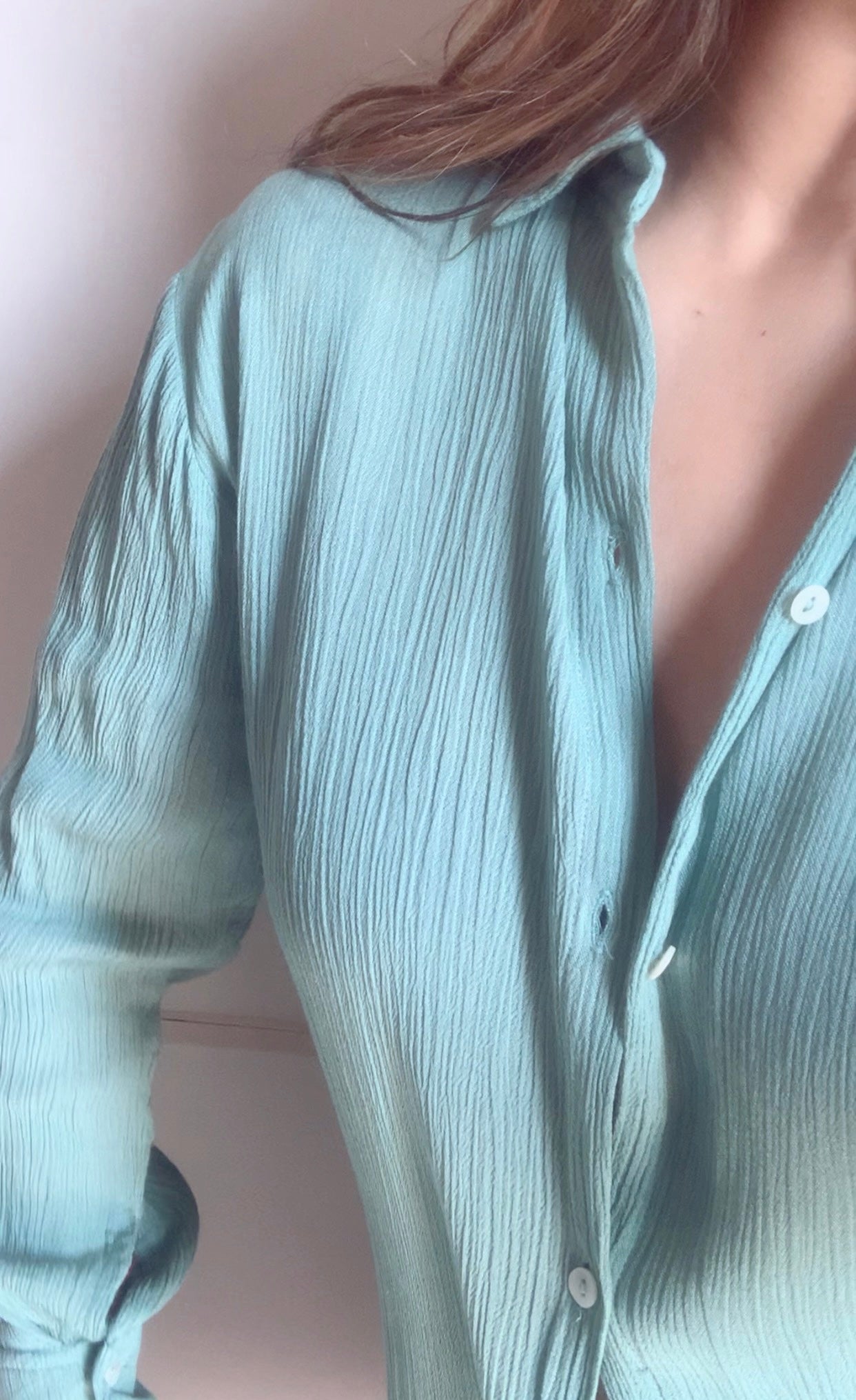 THE SAND SHIRT : Teal