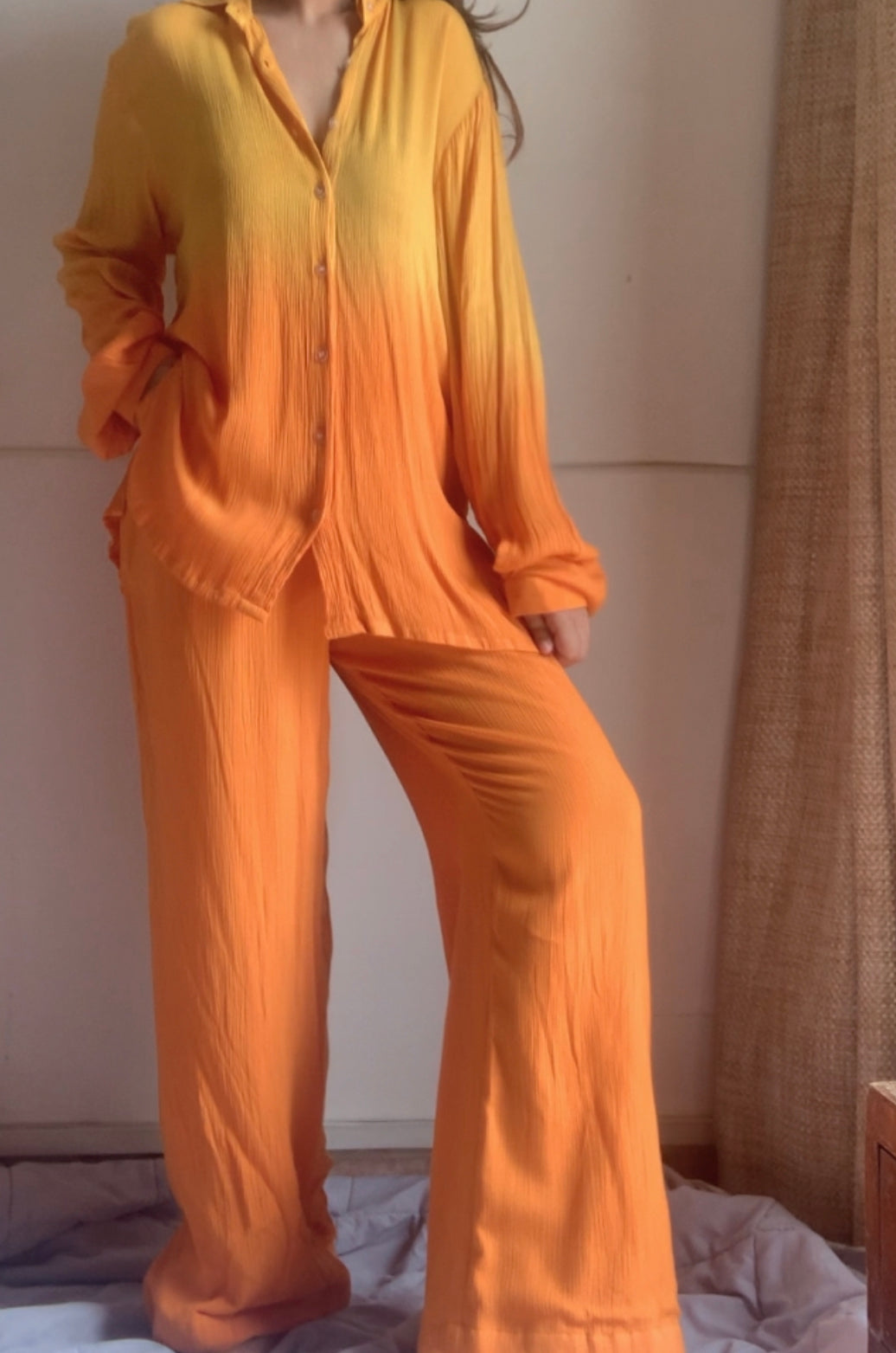 The Sand Set : Yellow And Orange Ombré