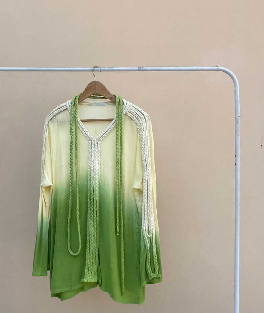 The Hestia : Lime And Green Ombré