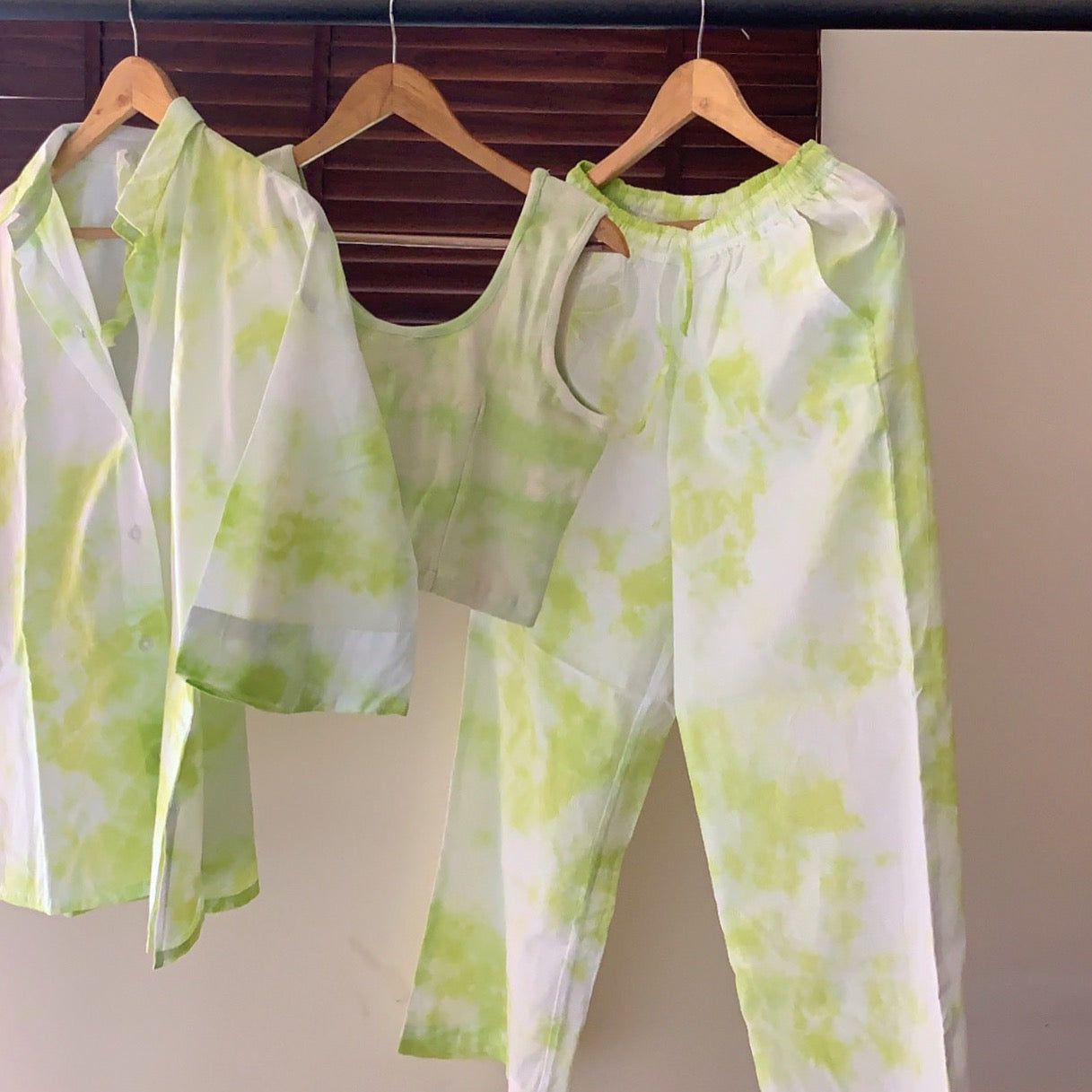 Limon Shirt +Bralette + Pants