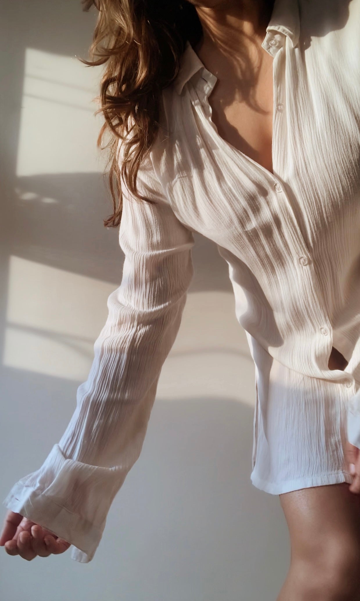 WHITE SAND SHIRT
