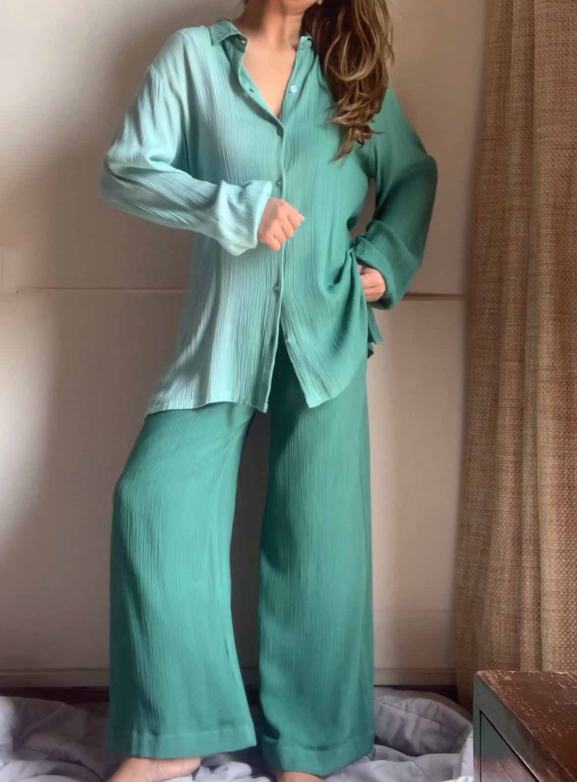 The Aura Set : Teal And Sea Green Ombré