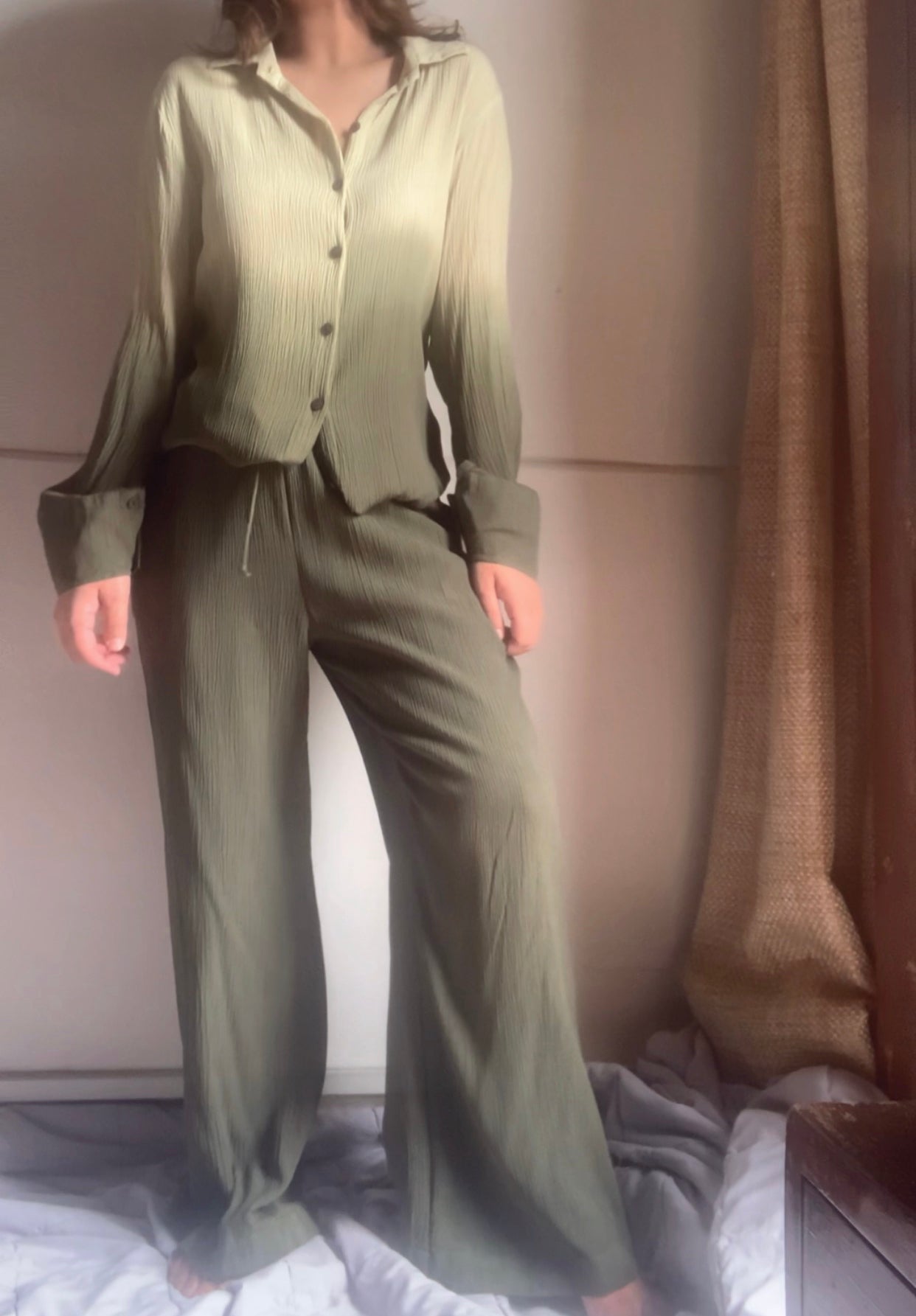 The Sand Set :  Olive Green Ombré