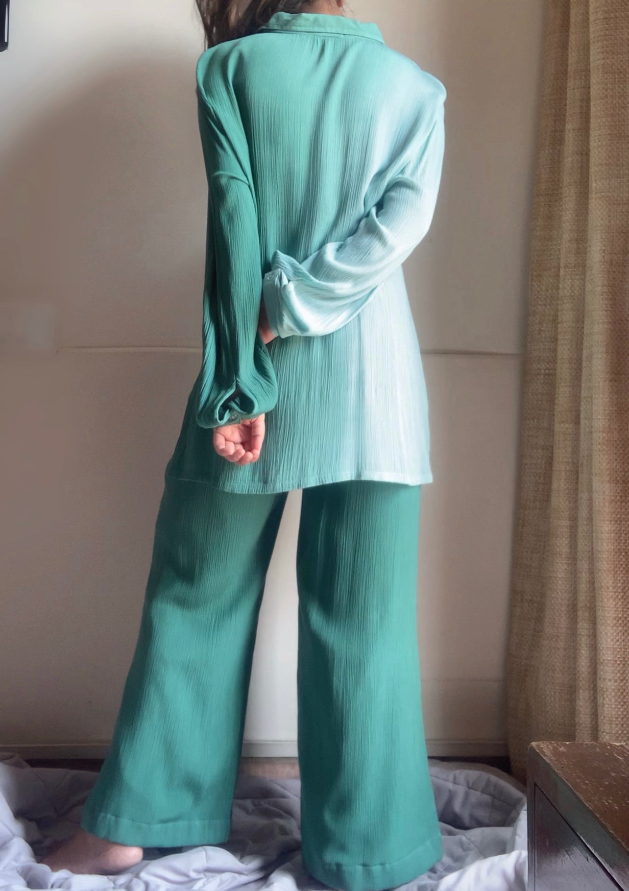 The Aura Set : Teal And Sea Green Ombré