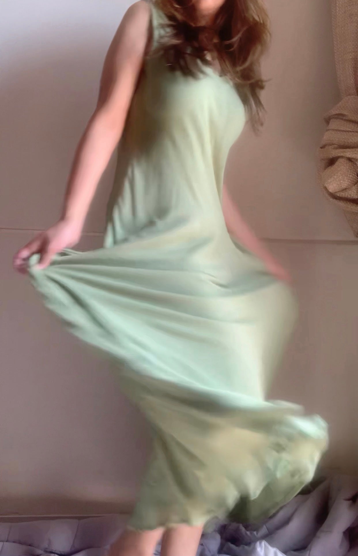 THE POLLY : Forest Green & Sage Green