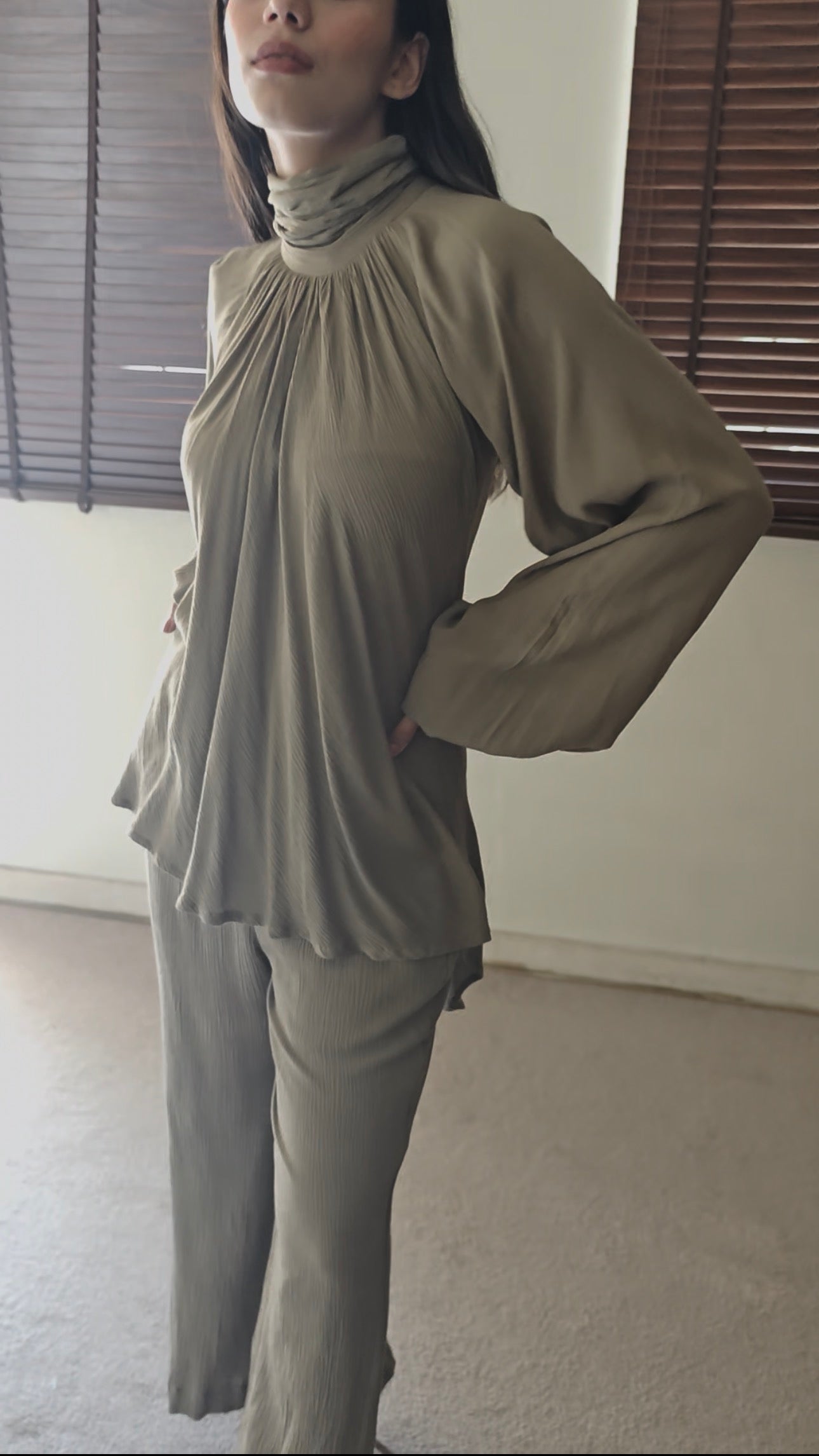 The Dune Swirl Set : Dark Beige Ombre