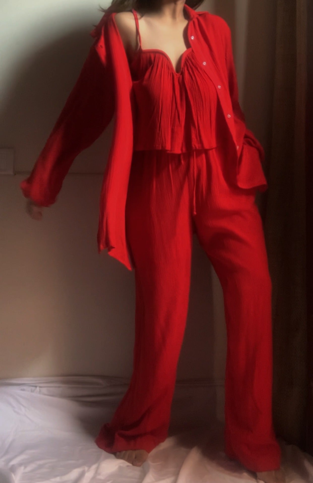 The Angel Wing Set : Red