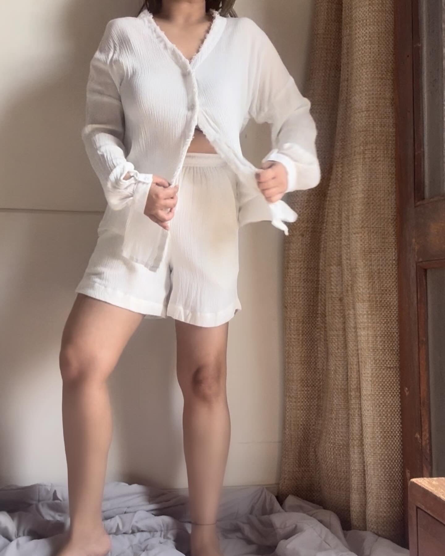 The Wavelet Shorts Set : White